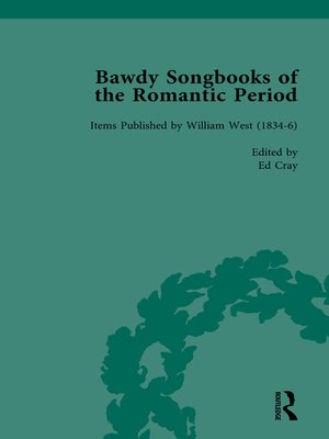 cover image of Bawdy Songbooks of the Romantic Period, Volume 1